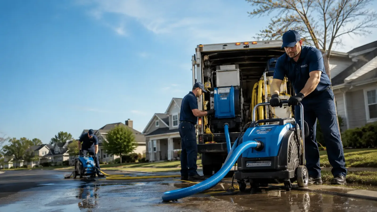 Flood Damage Cleanup in Winner, SD